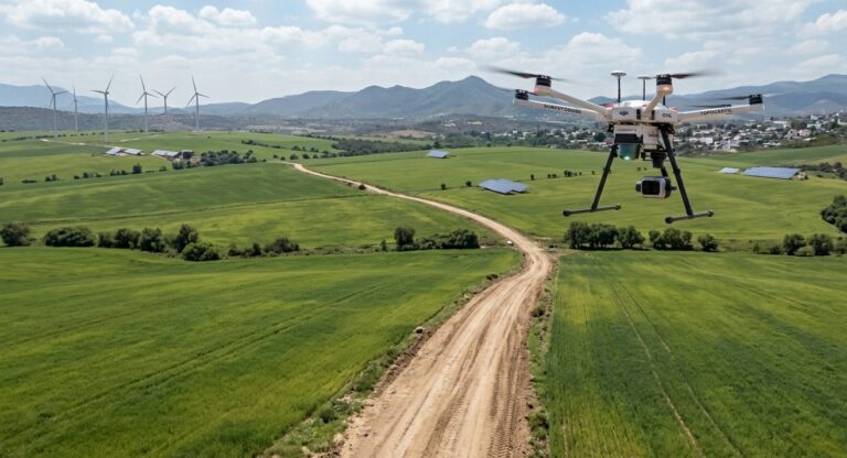 Ver el terreno desde otra perspectiva: topografía con dron