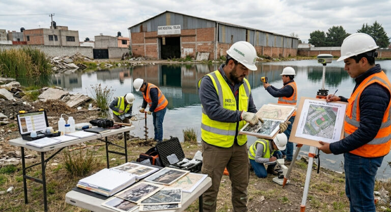 Estudios de Sitio Fase 1: evalúa la contaminación de un predio