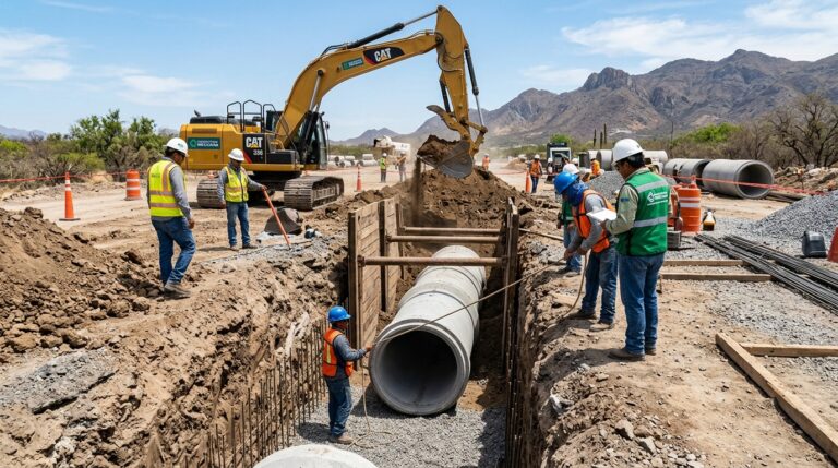 Estudio de Drenaje Pluvial en Toluca para Construcción
