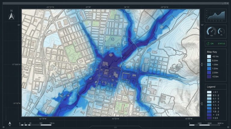 ¿Cómo funciona una modelación hidráulica para evaluar inundaciones en Toluca?